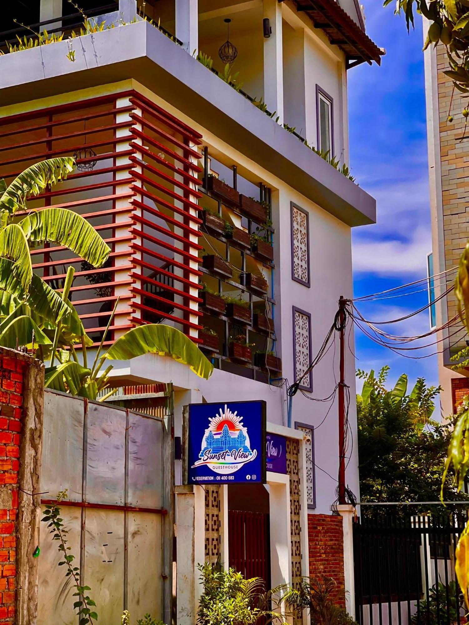 Sunset View Guest House Siem Reap Exterior photo